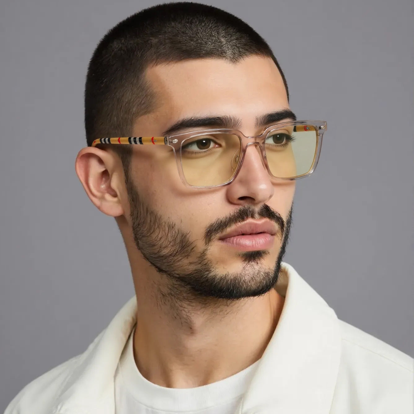 SUN-HARVEY UNISEX WAYFARER ACETATE SUNGLASSES WITH POLARIZED LENS BY TED SMITH (IN 6 COLORS)