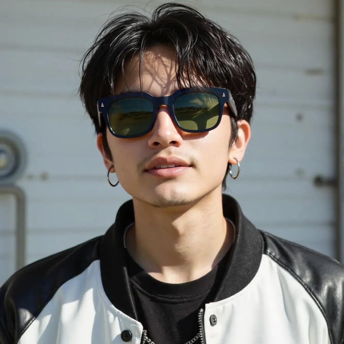 SUN-DAWSON UNISEX WAYFARER ACETATE SUNGLASSES WITH POLARIZED LENS BY TED SMITH (IN 3 COLORS)