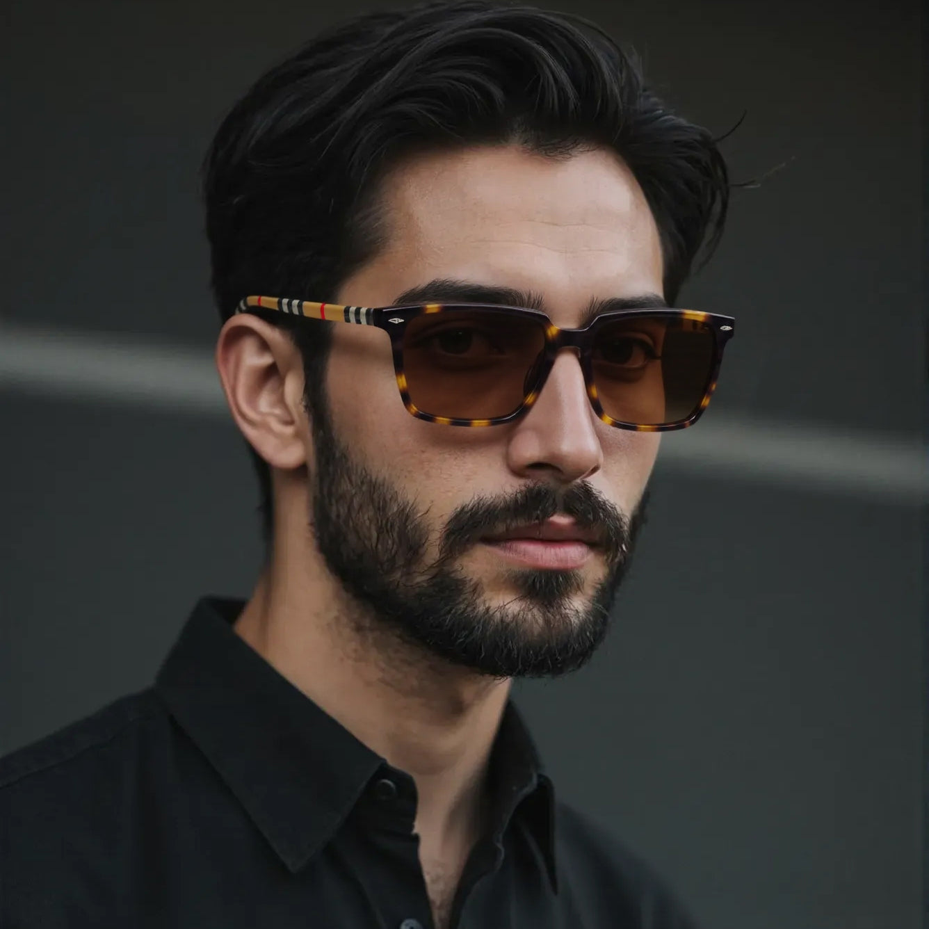 SUN-HARVEY UNISEX WAYFARER ACETATE SUNGLASSES WITH POLARIZED LENS BY TED SMITH (IN 6 COLORS)