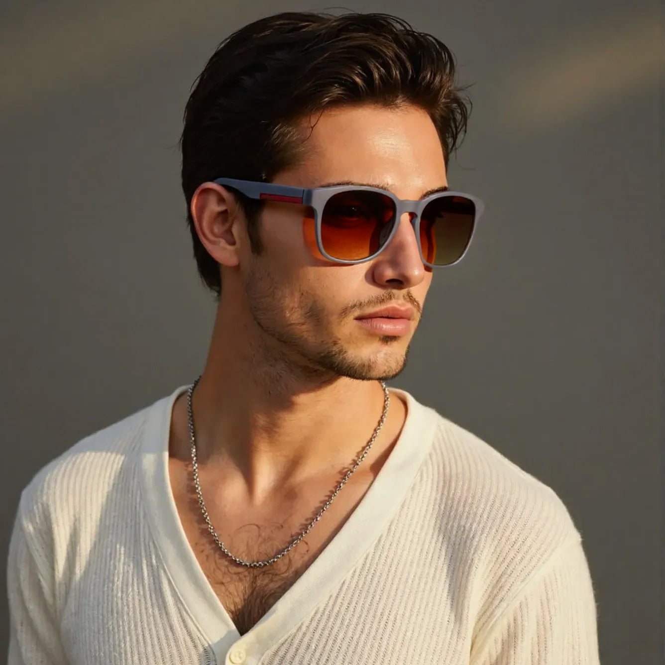 SUN-BRYDEN UNISEX WAYFARER TR90 SUNGLASSES WITH POLARIZED LENS BY TED SMITH (IN 4 COLORS)