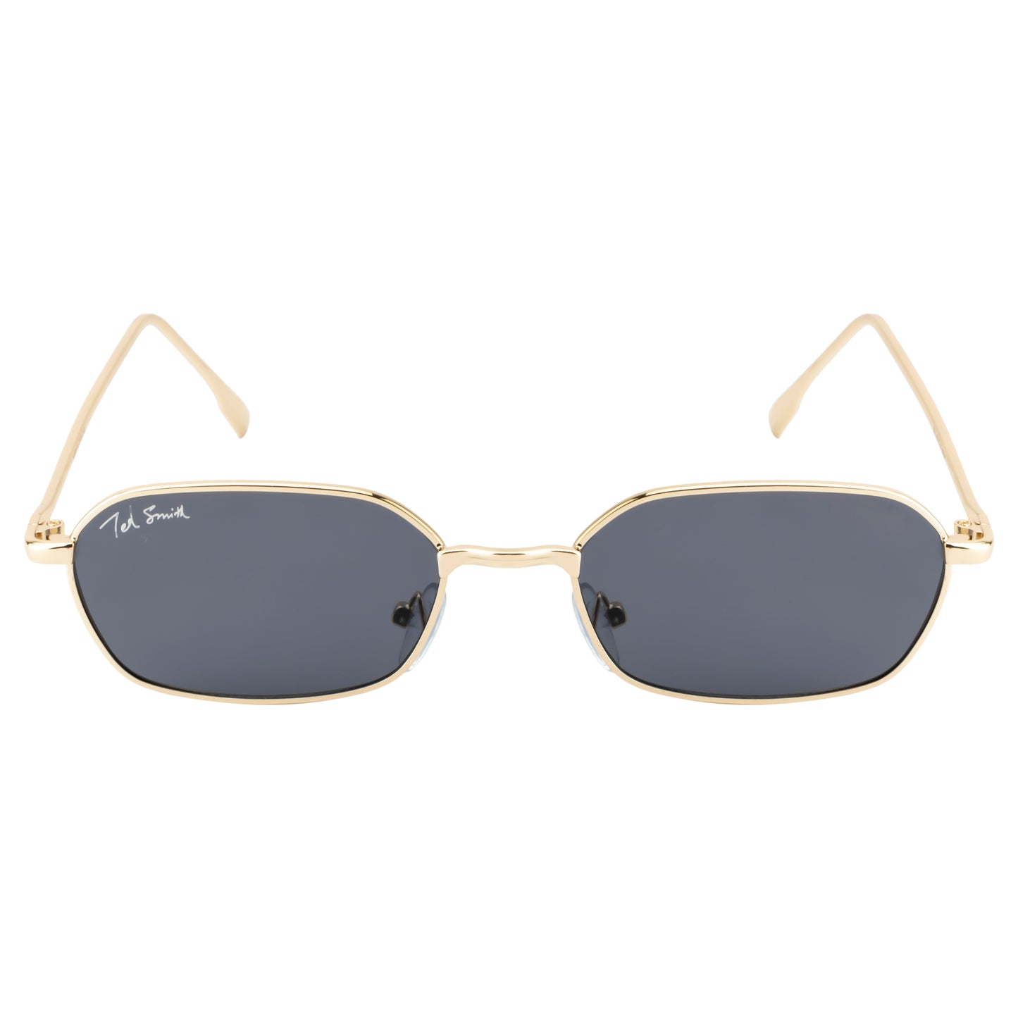 EYEZ UNISEX RECTANGLE METAL SUNGLASSES BY TED SMITH (IN 4 COLORS)