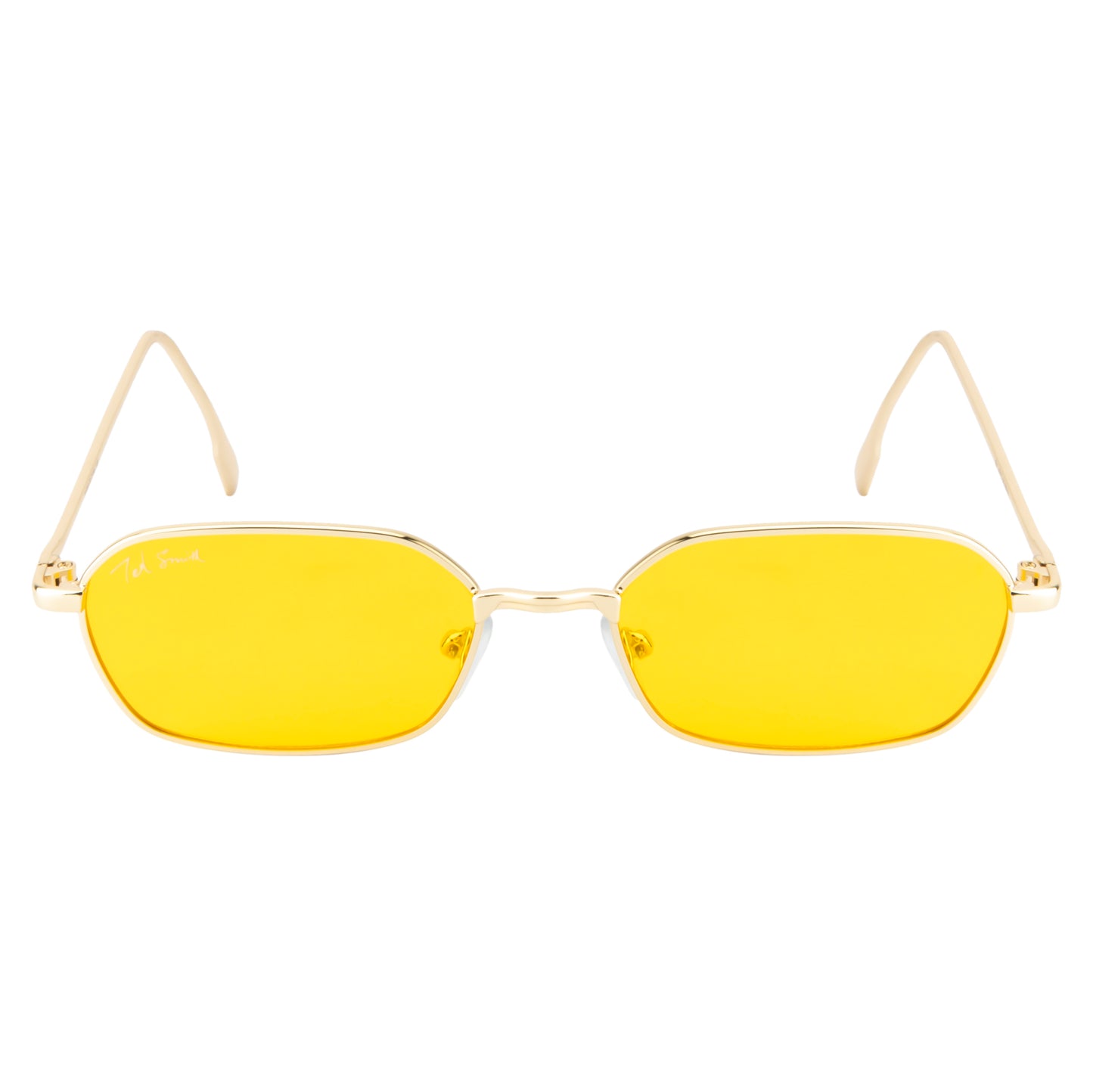 EYEZ UNISEX RECTANGLE METAL SUNGLASSES BY TED SMITH (IN 4 COLORS)