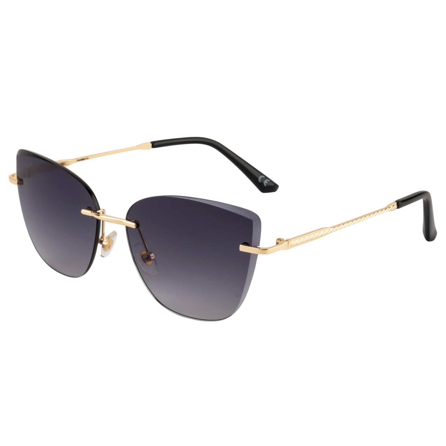 SPLASH WOMEN CAT-EYE METAL SUNGLASSES (IN 4 COLORS)