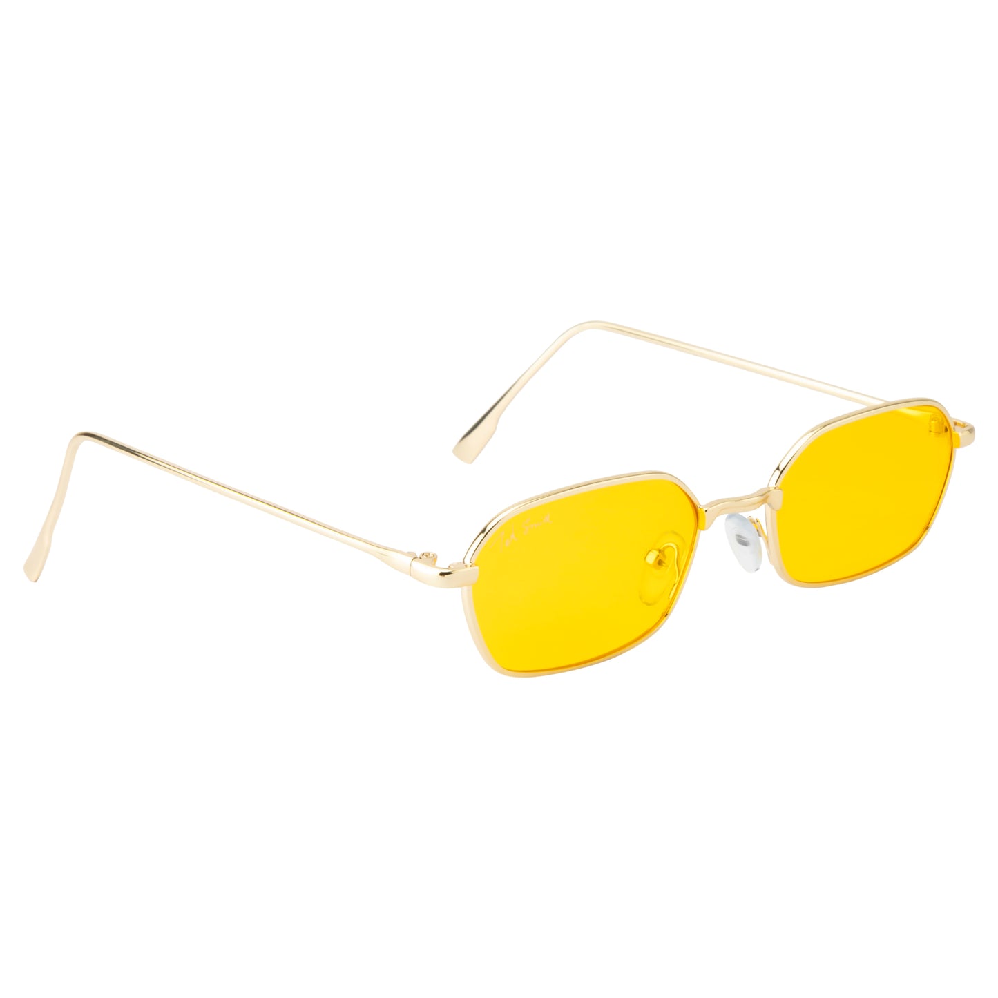 EYEZ UNISEX RECTANGLE METAL SUNGLASSES BY TED SMITH (IN 4 COLORS)