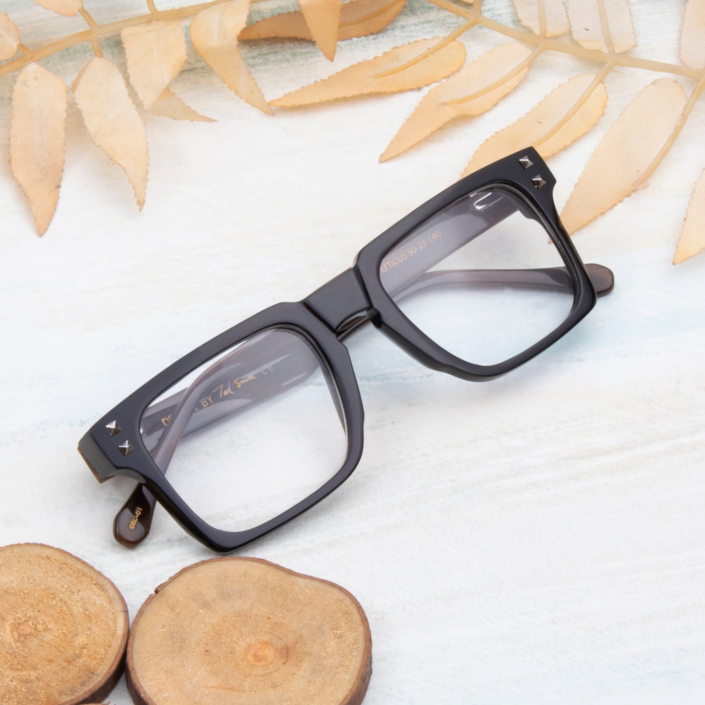 ATTICUS UNISEX SQUARE ACETATE COMPUTER GLASSES (IN 6 COLORS)