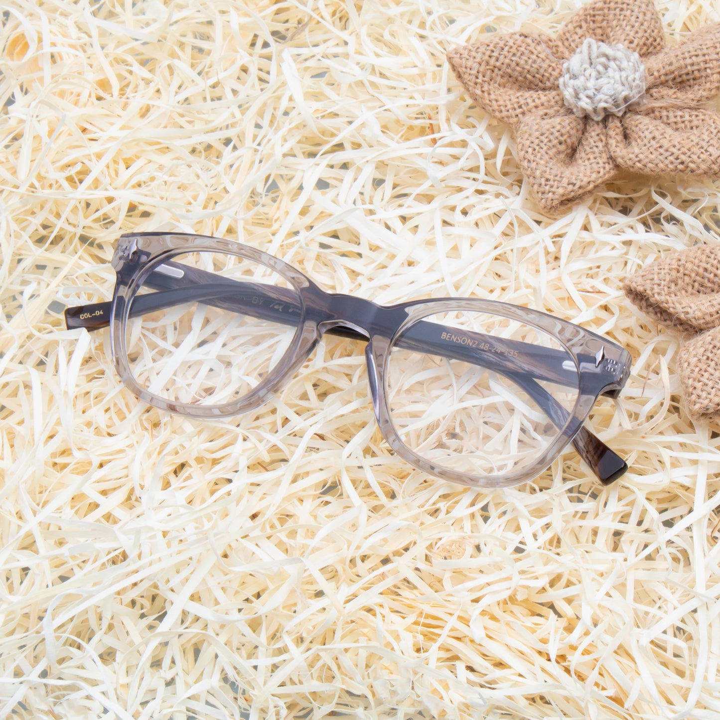 BENSON2 UNISEX ROUND ACETATE COMPUTER GLASSES (IN 6 COLORS)