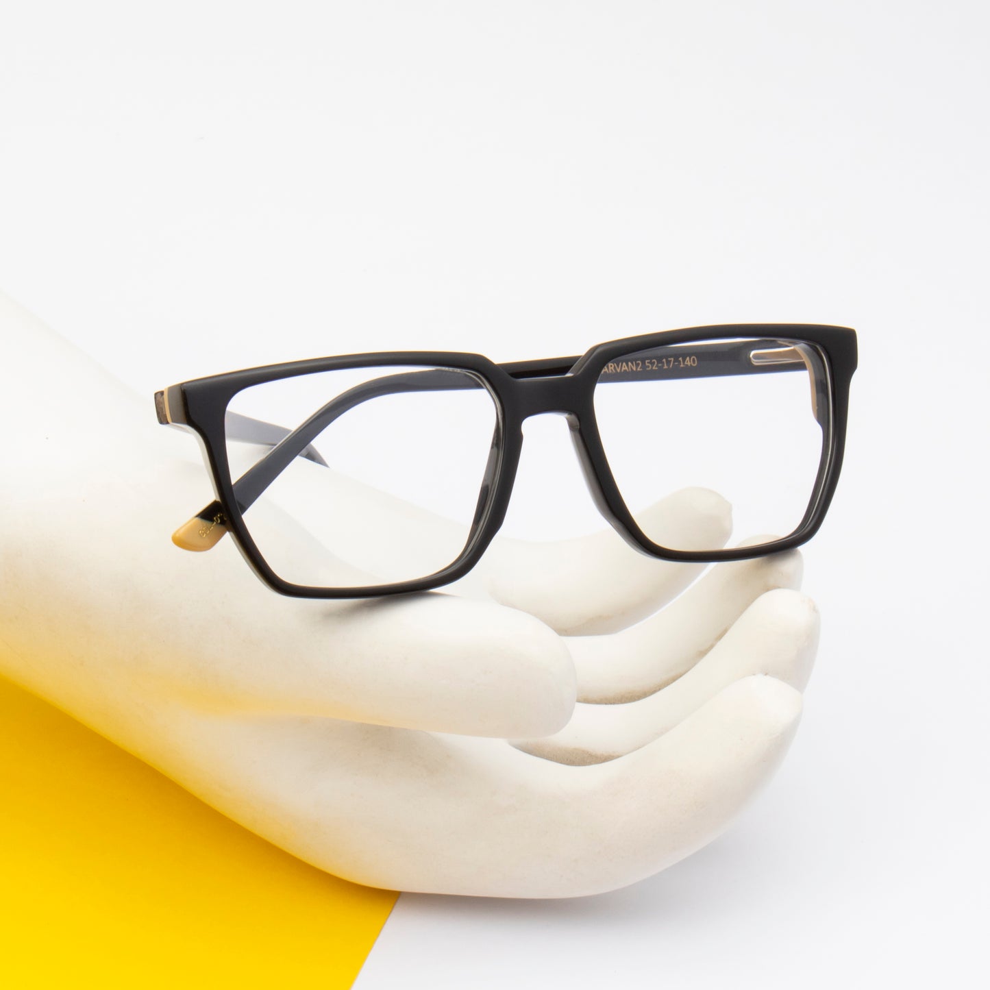CARVAN2 UNISEX SQUARE ACETATE COMPUTER GLASSES (IN 5 COLORS)