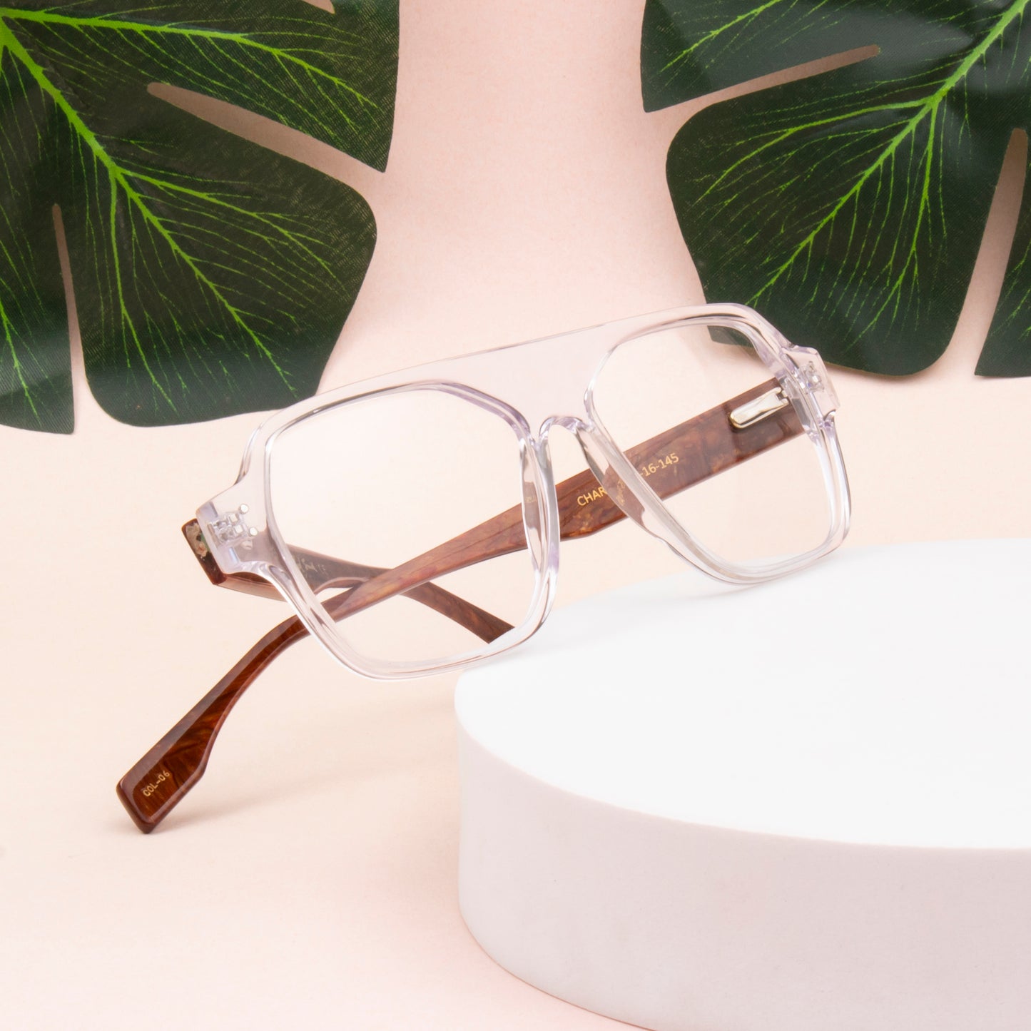 CHARLES UNISEX AVIATOR ACETATE COMPUTER GLASSES (IN 6 COLORS)