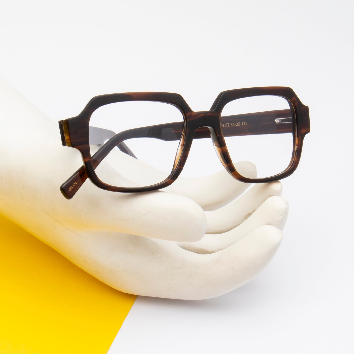 ELITE UNISEX SQUARE ACETATE COMPUTER GLASSES (IN 6 COLORS)