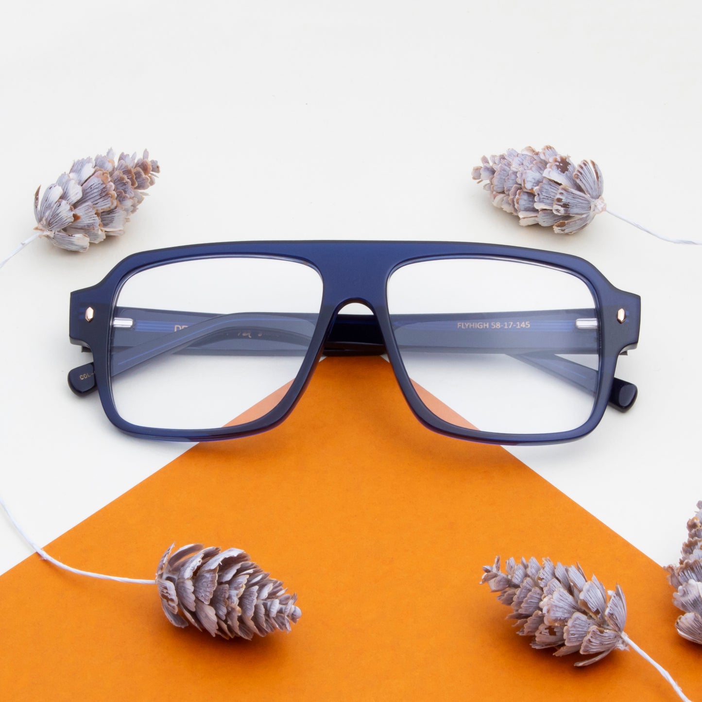 FLYHIGH UNISEX AVIATOR ACETATE COMPUTER GLASSES (IN 6 COLORS)