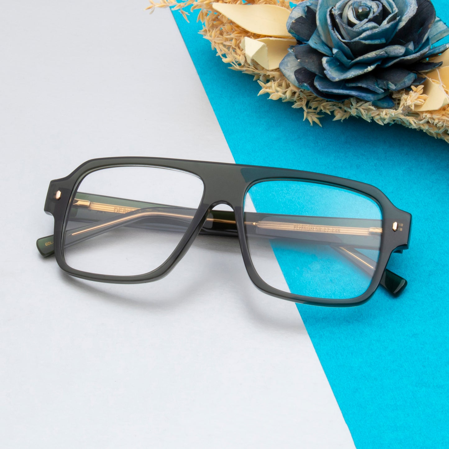 FLYHIGH UNISEX AVIATOR ACETATE COMPUTER GLASSES (IN 6 COLORS)
