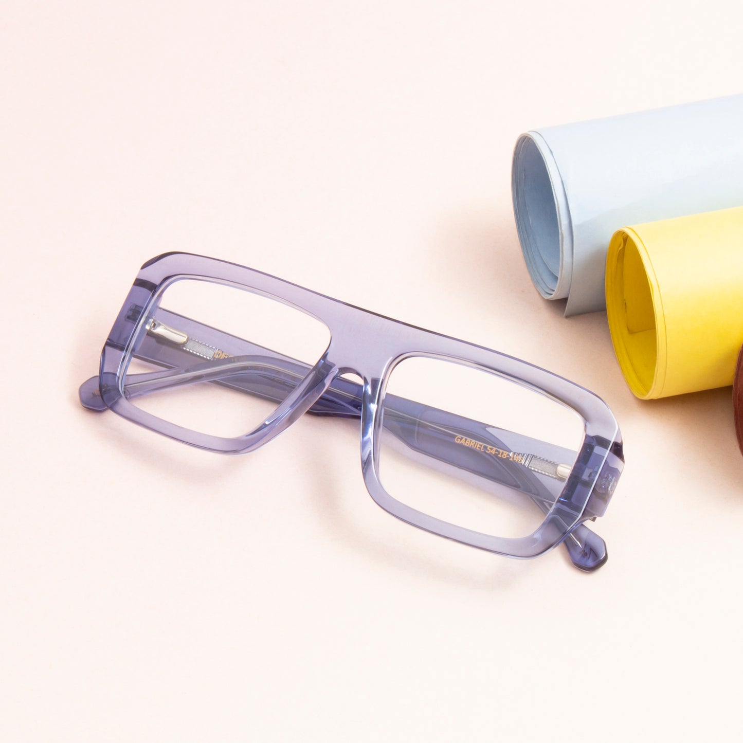 GABRIEL UNISEX AVIATOR ACETATE COMPUTER GLASSES (IN 5 COLORS)