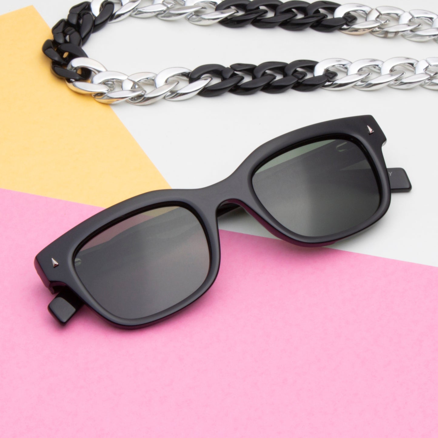 SUN-DAWSON UNISEX WAYFARER ACETATE SUNGLASSES WITH POLARIZED LENS BY TED SMITH (IN 3 COLORS)