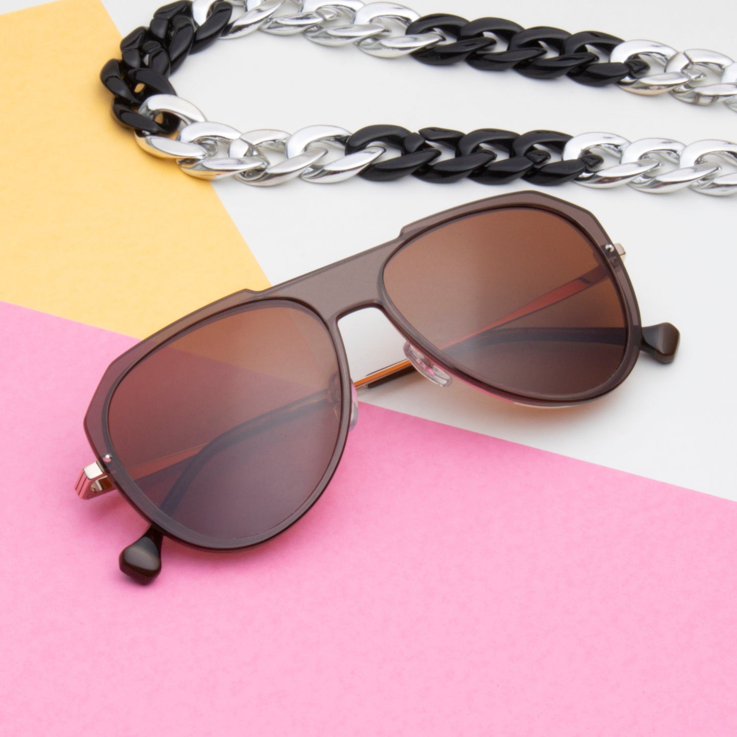 DITTA UNISEX AVIATOR METAL WITH TR90 SUNGLASSES WITH POLARIZED LENS BY TED SMITH (IN 8 COLORS)
