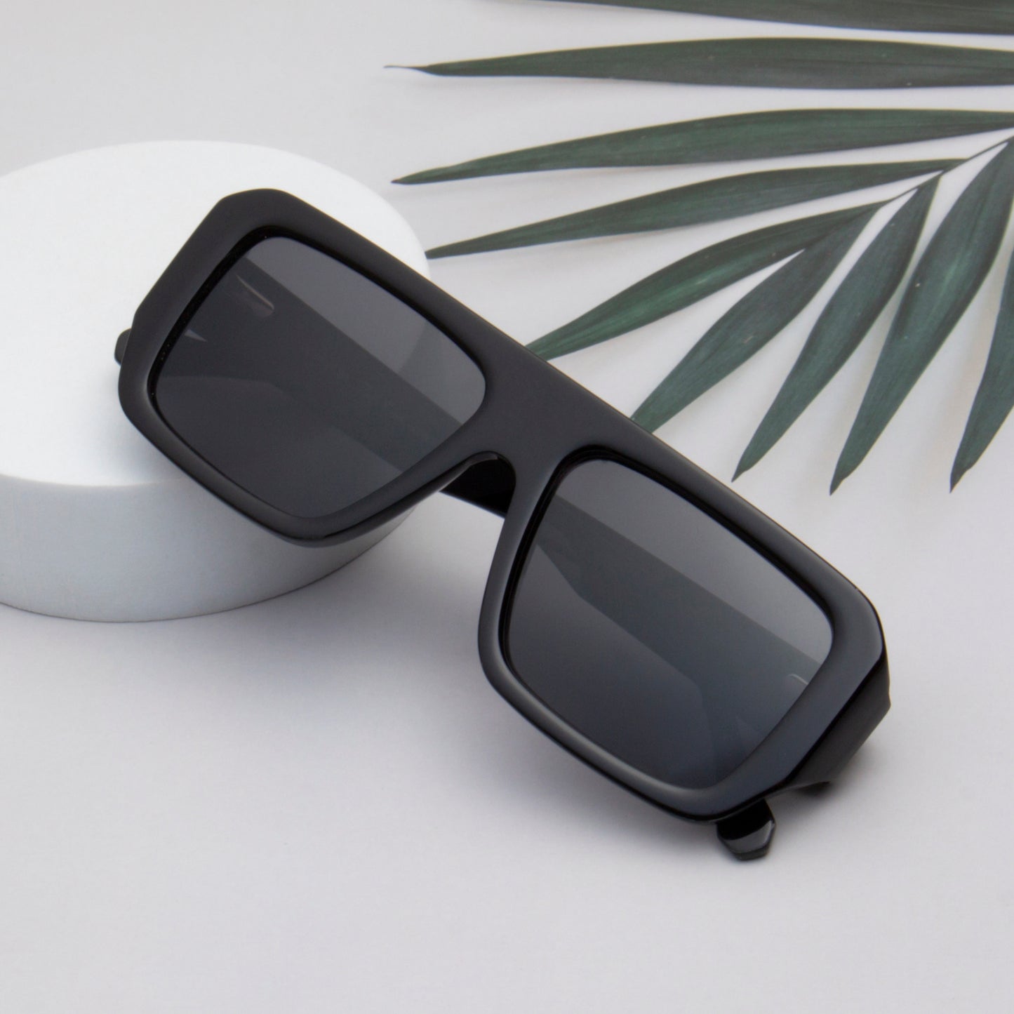 SUN-GABRIEL UNISEX AVIATOR ACETATE SUNGLASSES WITH POLARIZED LENS BY TED SMITH