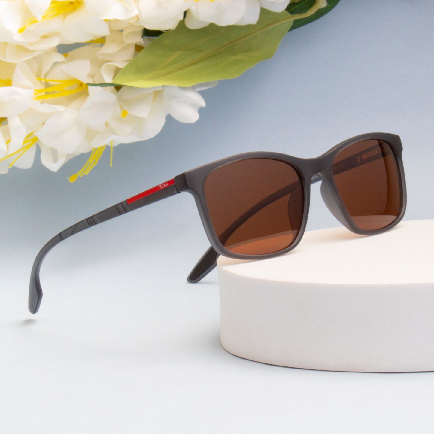 SUN-FRASER1 UNISEX WAYFARER TR90 SUNGLASSES WITH POLARIZED LENS BY TED SMITH (IN 4 COLORS)