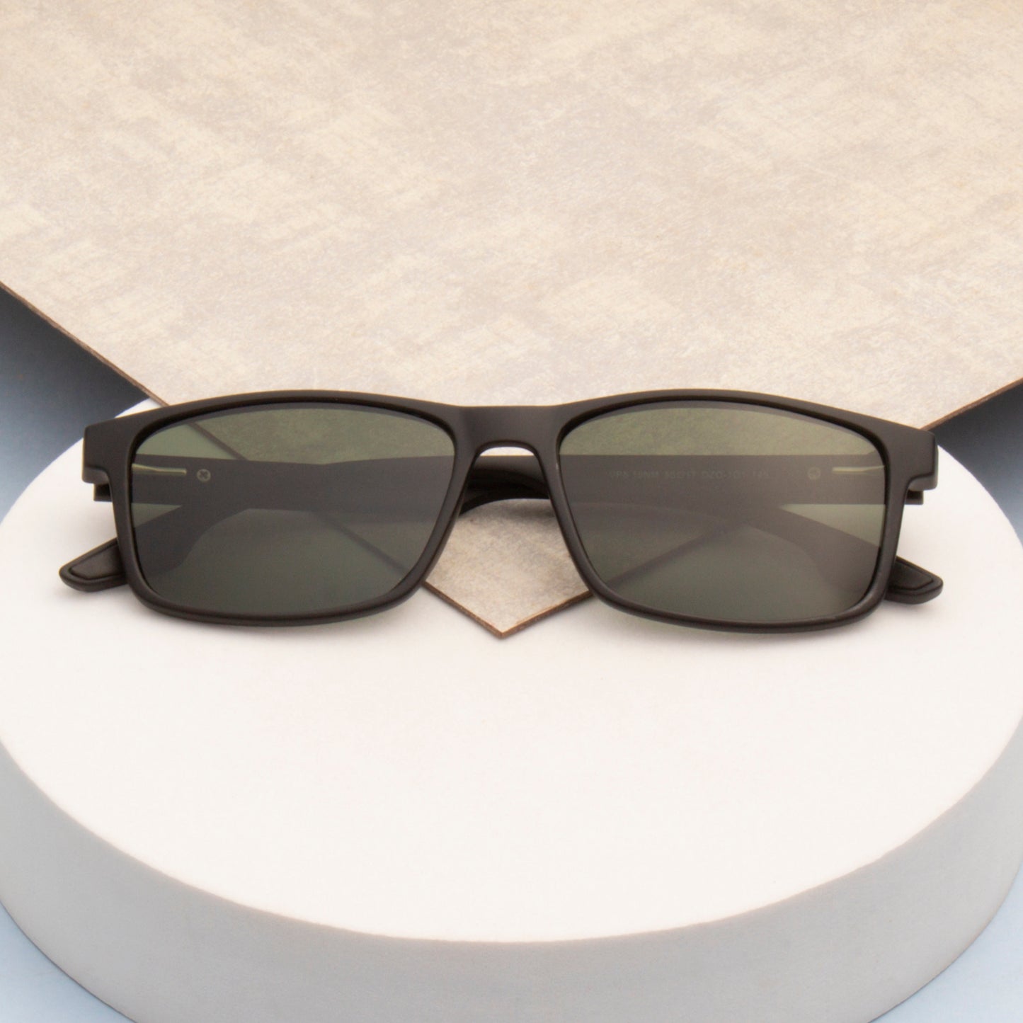 SUN-GYM-X UNISEX RECTANGULAR TR90 SUNGLASSES WITH POLARIZED LENS BY TED SMITH (IN 4 COLORS)