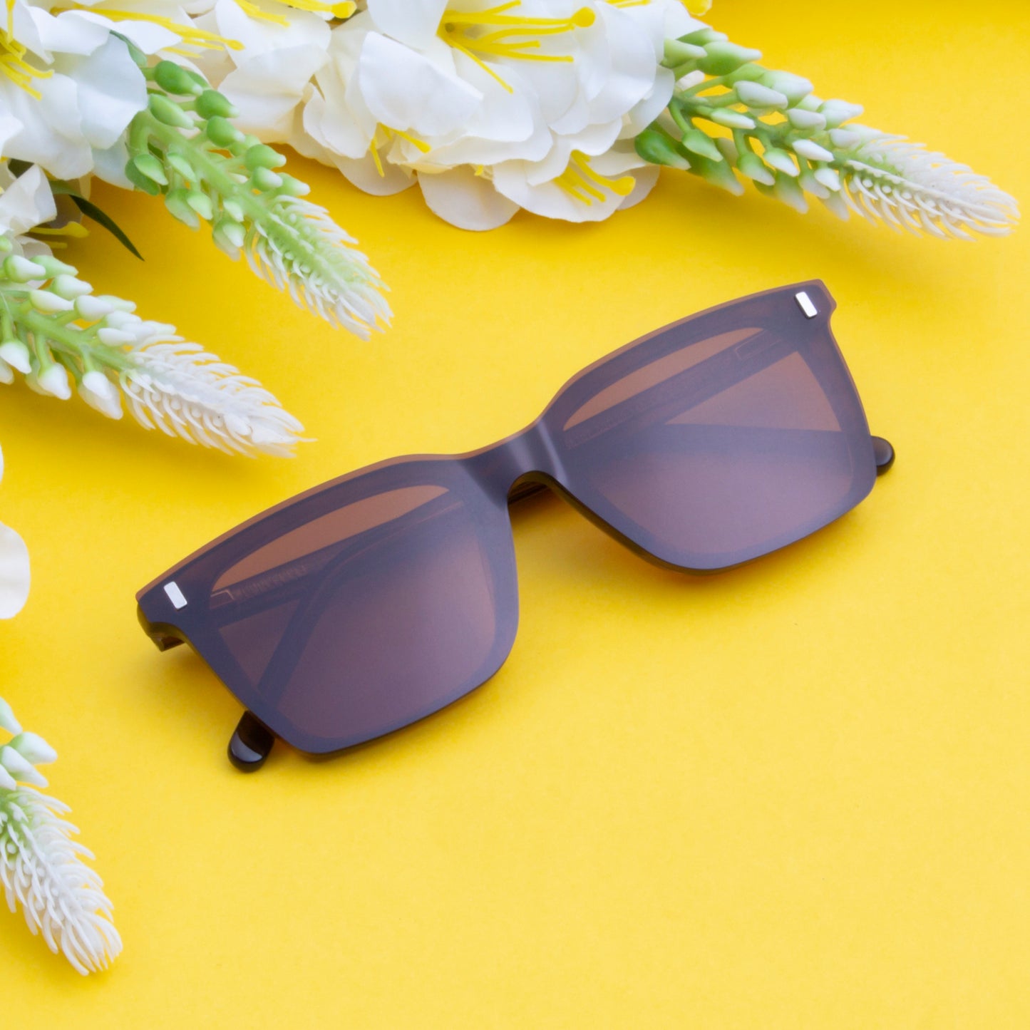 ALEC UNISEX WAYFARER ACETATE CLIPON SUNGLASSES WITH POLARIZED LENS BY TED SMITH (IN 3 COLORS)