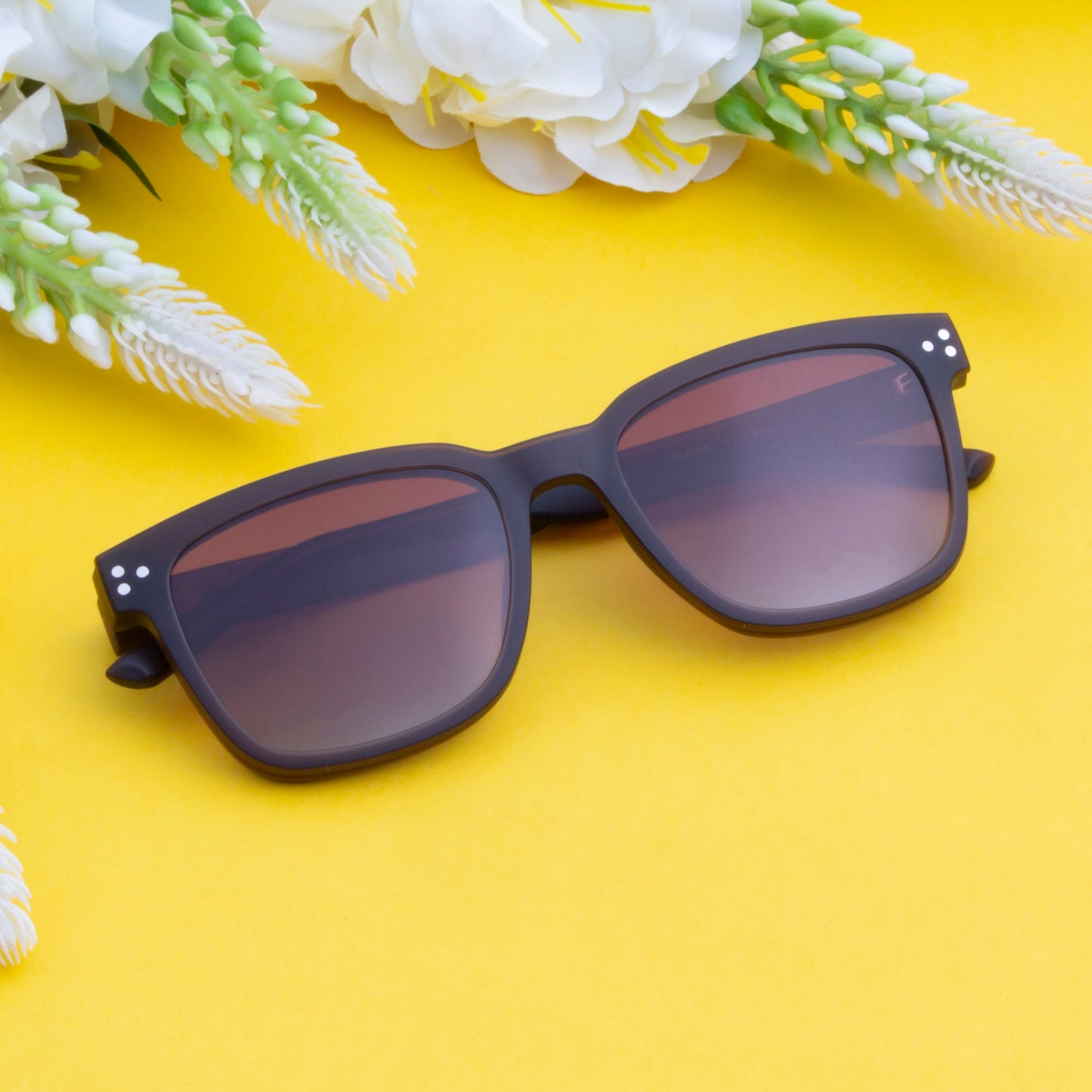 DOTTIE UNISEX SQUARE TR90 CLIPON SUNGLASSES WITH POLARIZED LENS BY TED SMITH (IN 3 COLORS)