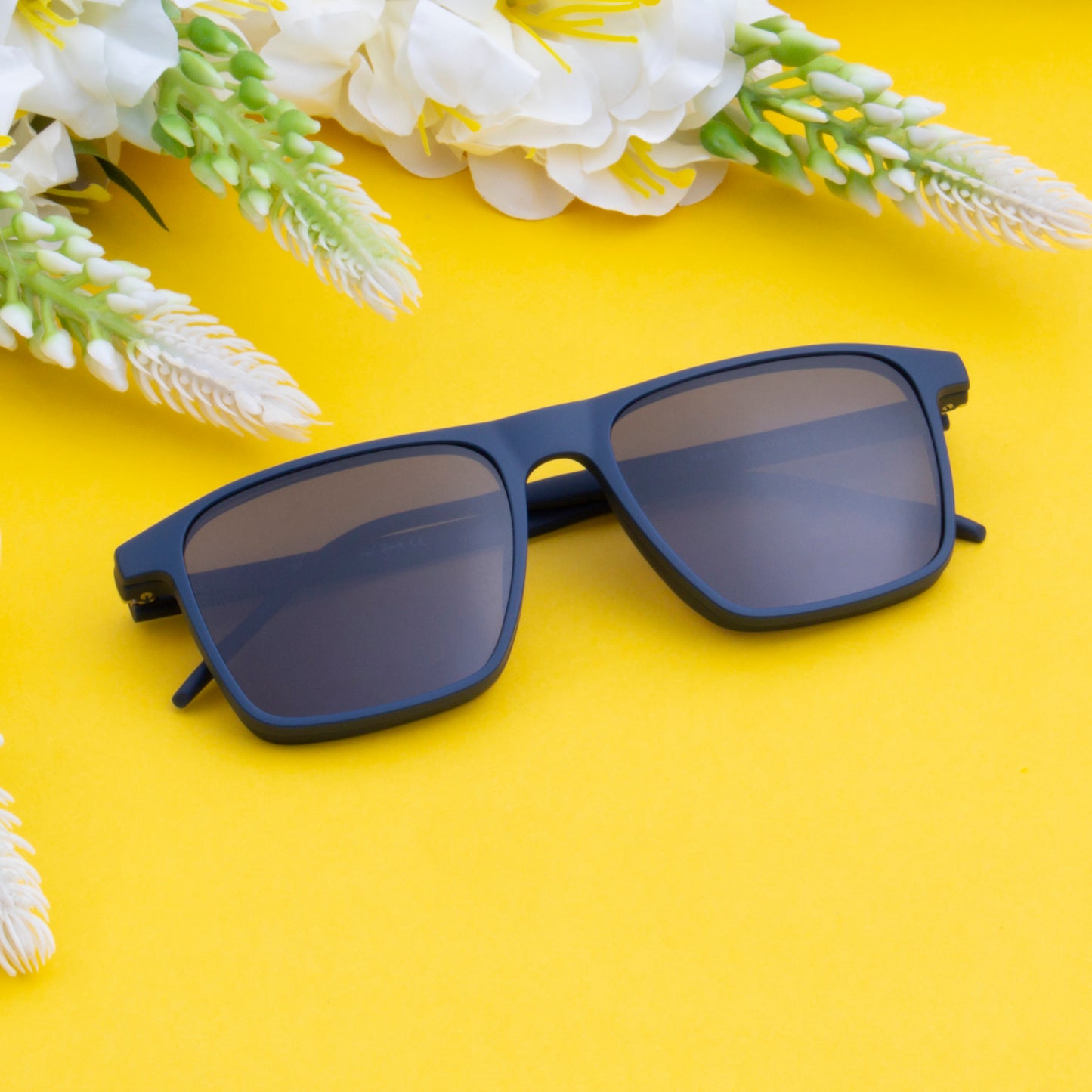 MELVIN UNISEX SQUARE TR90 CLIPON SUNGLASSES WITH POLARIZED LENS BY TED SMITH (IN 3 COLORS)