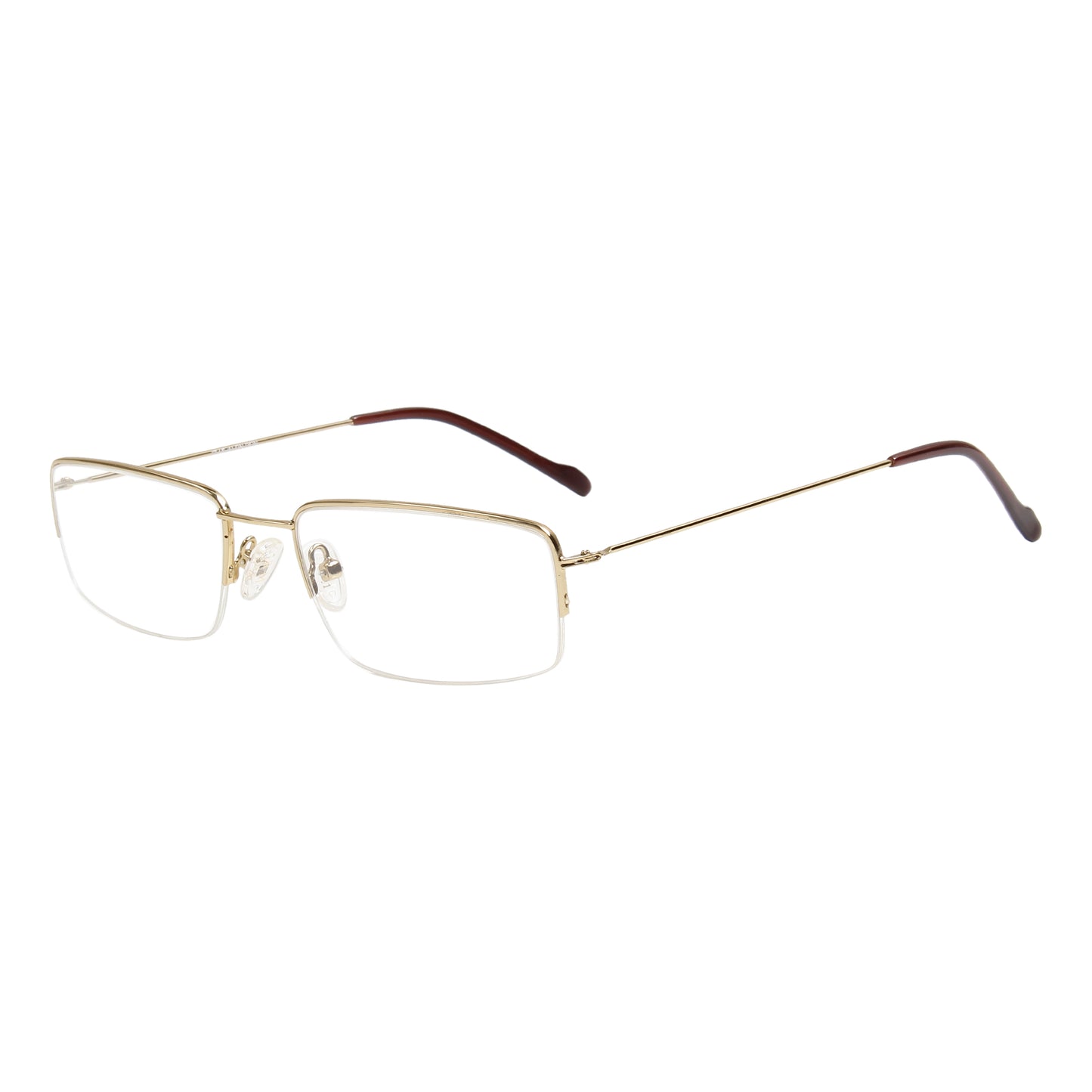 9010 UNISEX RECTANGLE METAL FRAMES BY TED SMITH (IN 4 COLORS)