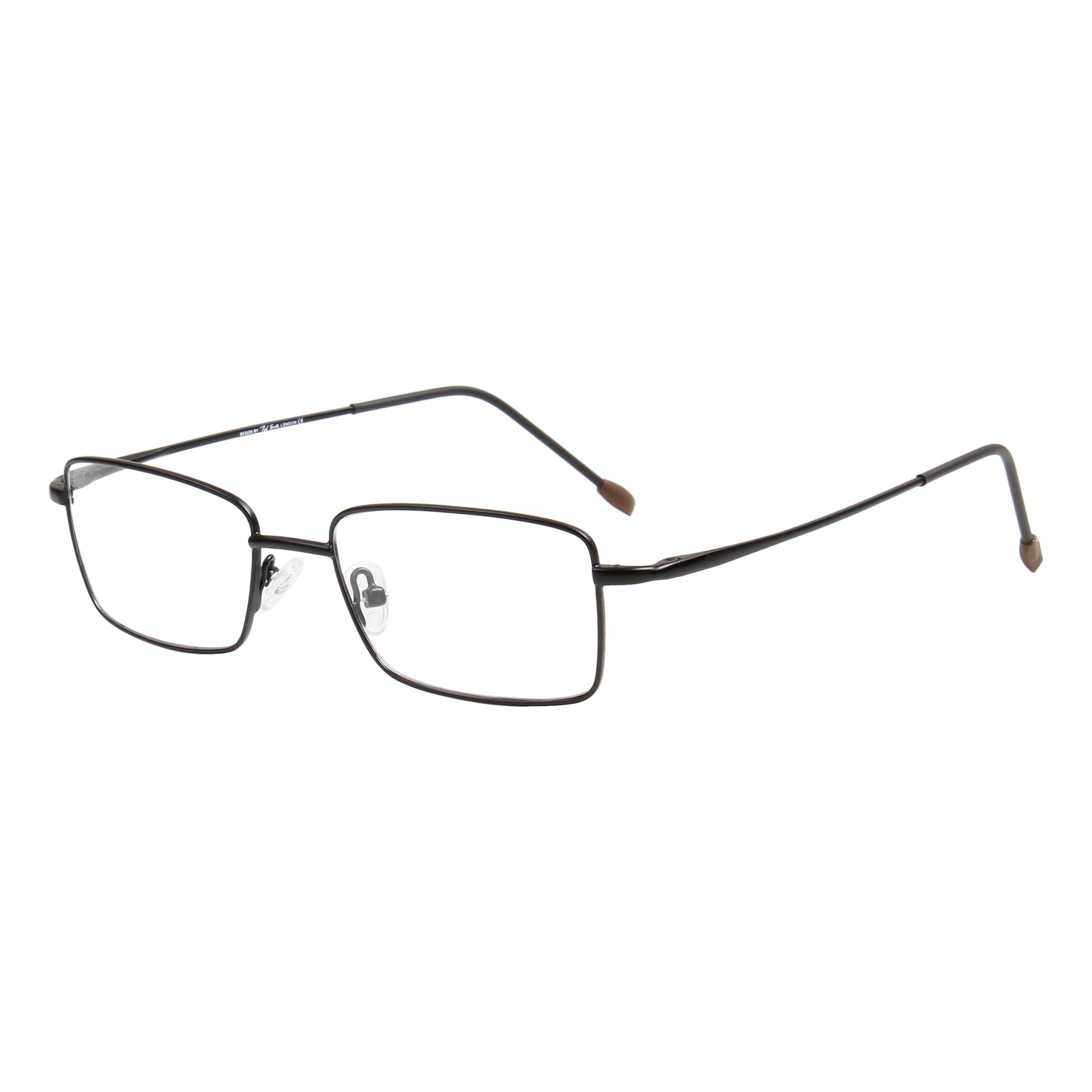 LIANN UNISEX RECTANGLE METAL COMPUTER GLASSES BY TED SMITH (IN 4 COLORS)