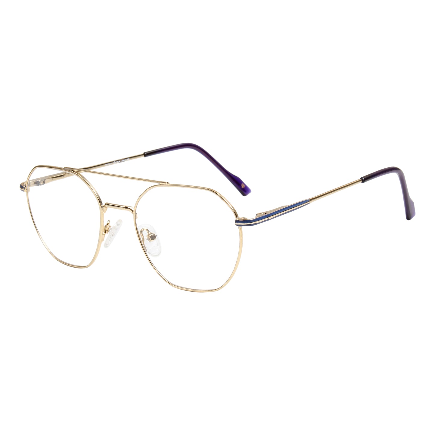 JARIES UNISEX AVIATOR METAL COMPUTER GLASSES BY TED SMITH (IN 4 COLORS)
