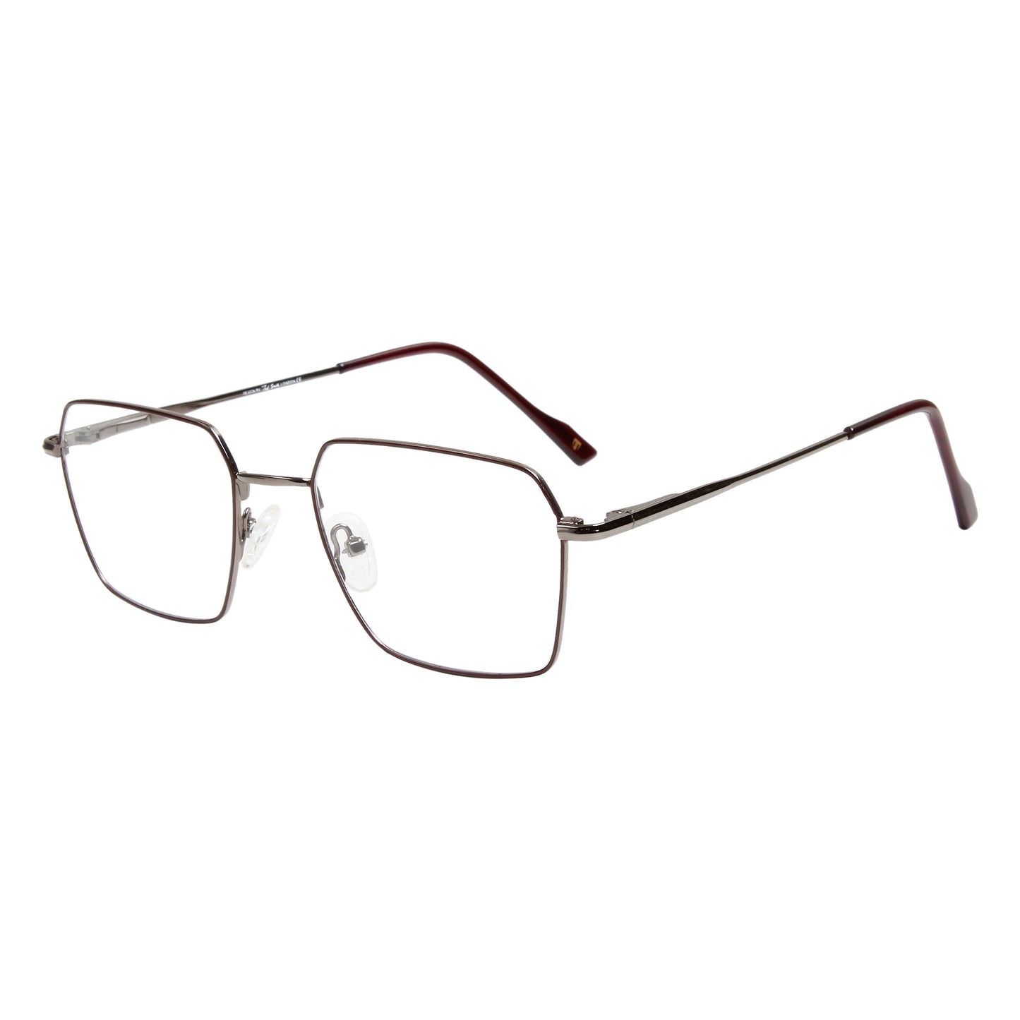 HENSY UNISEX SQUARE METAL COMPUTER GLASSES BY TED SMITH (IN 4 COLORS)