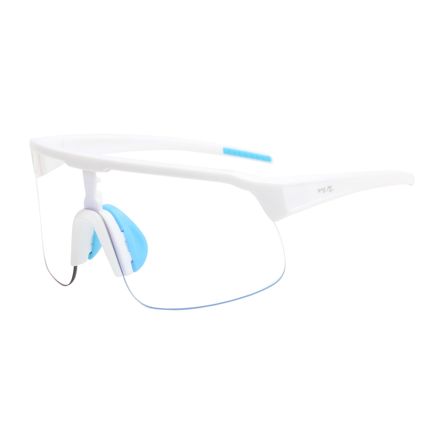LINK UNISEX WRAP AROUND SPORTS GLASSES WITH PHOTOCHROMIC LENS BY TED SMITH (IN 3 COLORS)