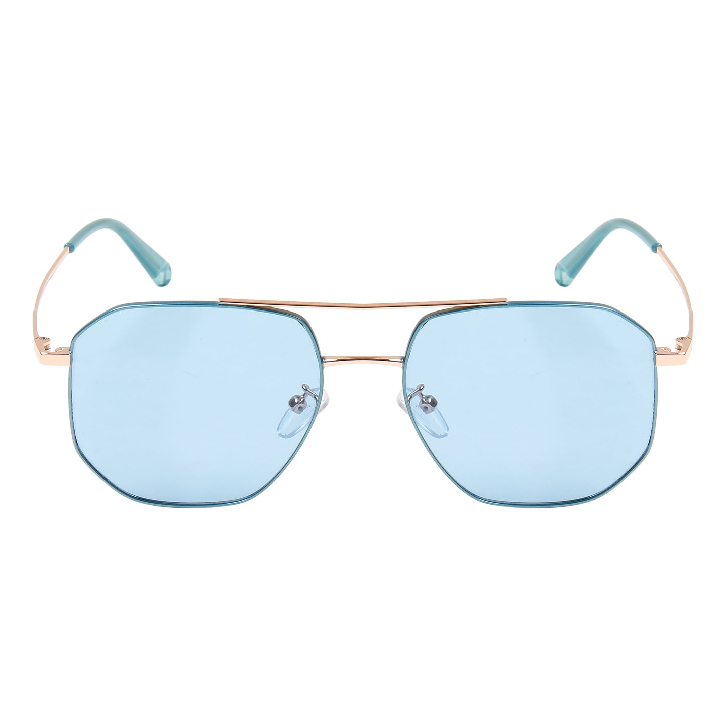 SUN-FINN UNISEX AVIATOR METAL SUNGLASSES WITH POLARIZED LENS BY TED SMITH (IN 4 COLORS)