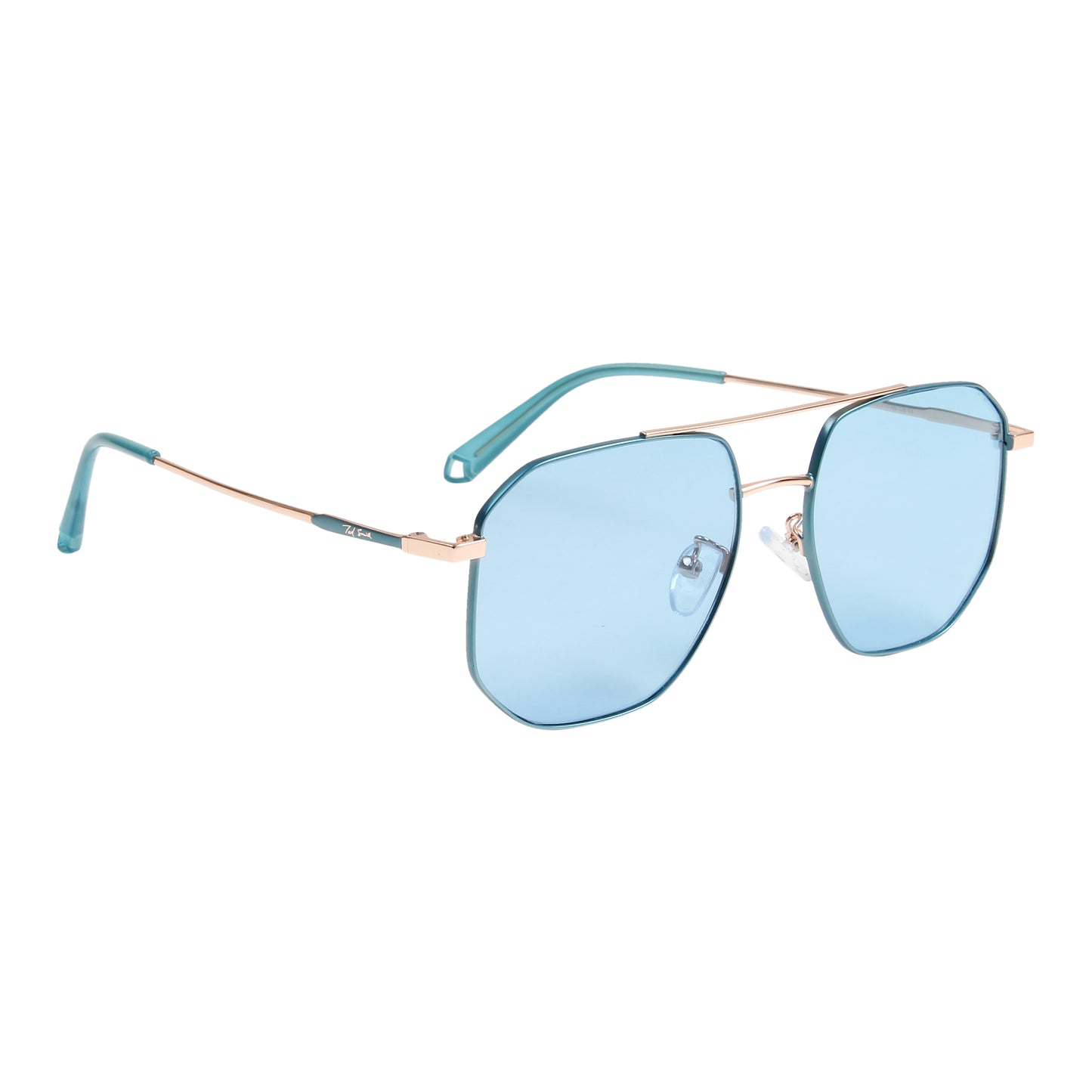 SUN-FINN UNISEX AVIATOR METAL SUNGLASSES WITH POLARIZED LENS BY TED SMITH (IN 4 COLORS)
