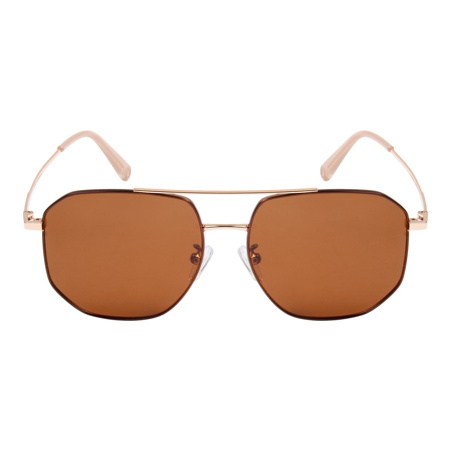 SUN-FINN UNISEX AVIATOR METAL SUNGLASSES WITH POLARIZED LENS BY TED SMITH (IN 4 COLORS)