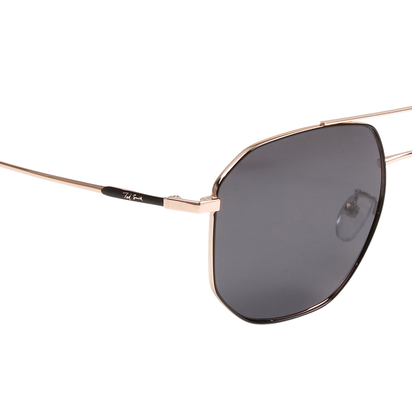 SUN-FINN UNISEX AVIATOR METAL SUNGLASSES WITH POLARIZED LENS BY TED SMITH (IN 4 COLORS)