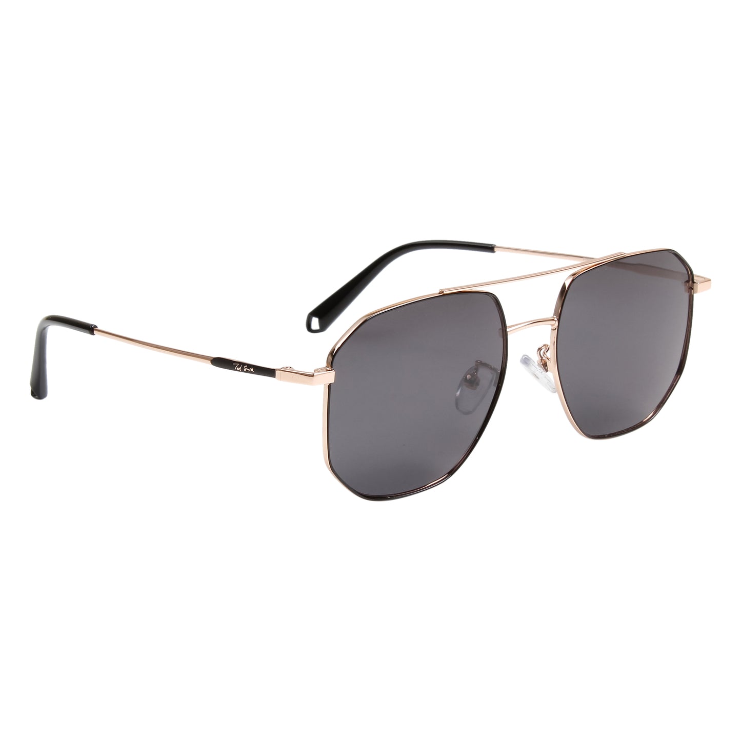 SUN-FINN UNISEX AVIATOR METAL SUNGLASSES WITH POLARIZED LENS BY TED SMITH (IN 4 COLORS)