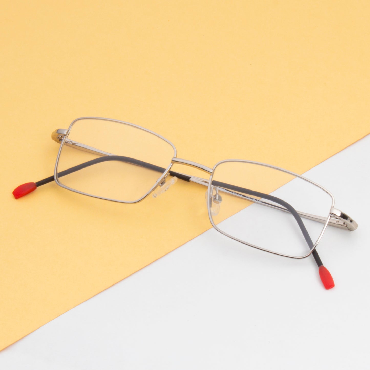 LIANN UNISEX RECTANGLE METAL COMPUTER GLASSES BY TED SMITH (IN 4 COLORS)