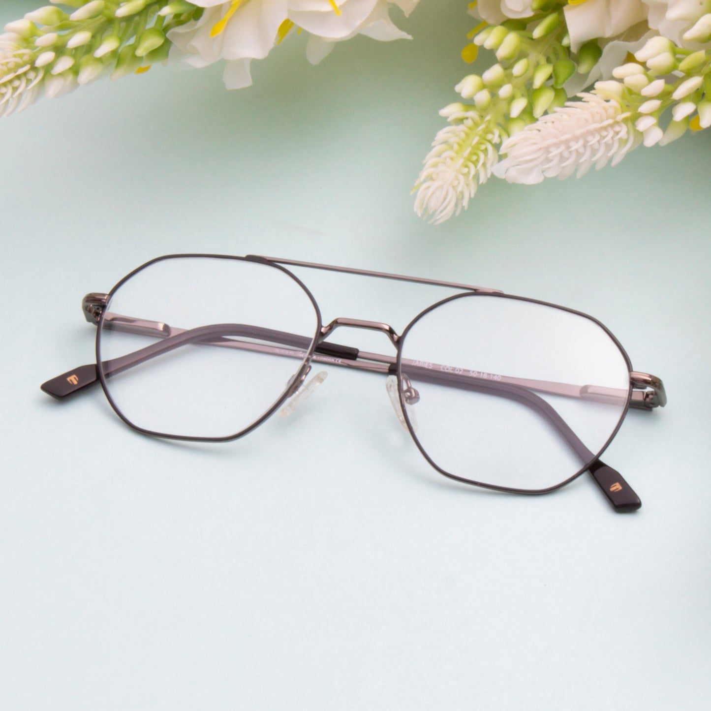 JARIES UNISEX AVIATOR METAL COMPUTER GLASSES BY TED SMITH (IN 4 COLORS)