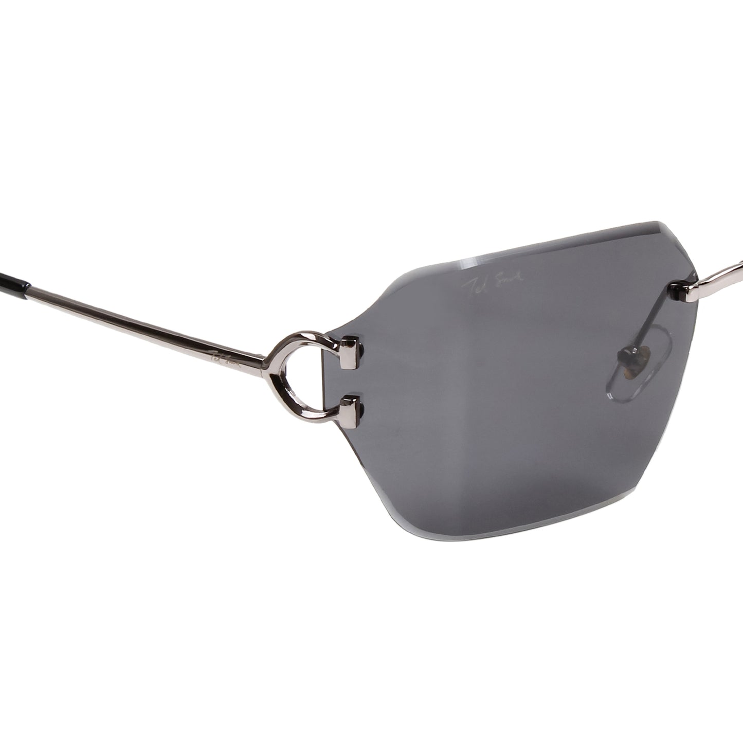 CAELAN UNISEX RECTANGLE METAL SUNGLASSES BY TED SMITH (IN 4 COLORS)