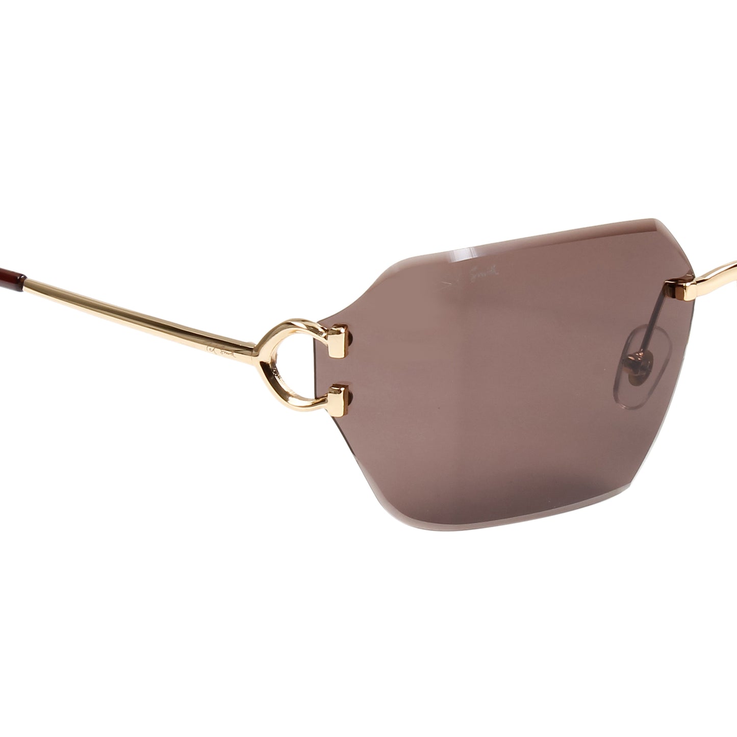 CAELAN UNISEX RECTANGLE METAL SUNGLASSES BY TED SMITH (IN 4 COLORS)