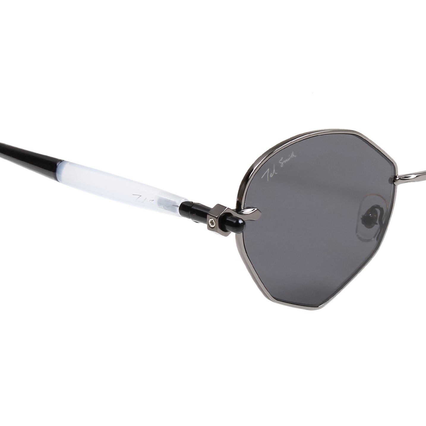 MELANIE UNISEX OVAL METAL SUNGLASSES BY TED SMITH (IN 4 COLORS)