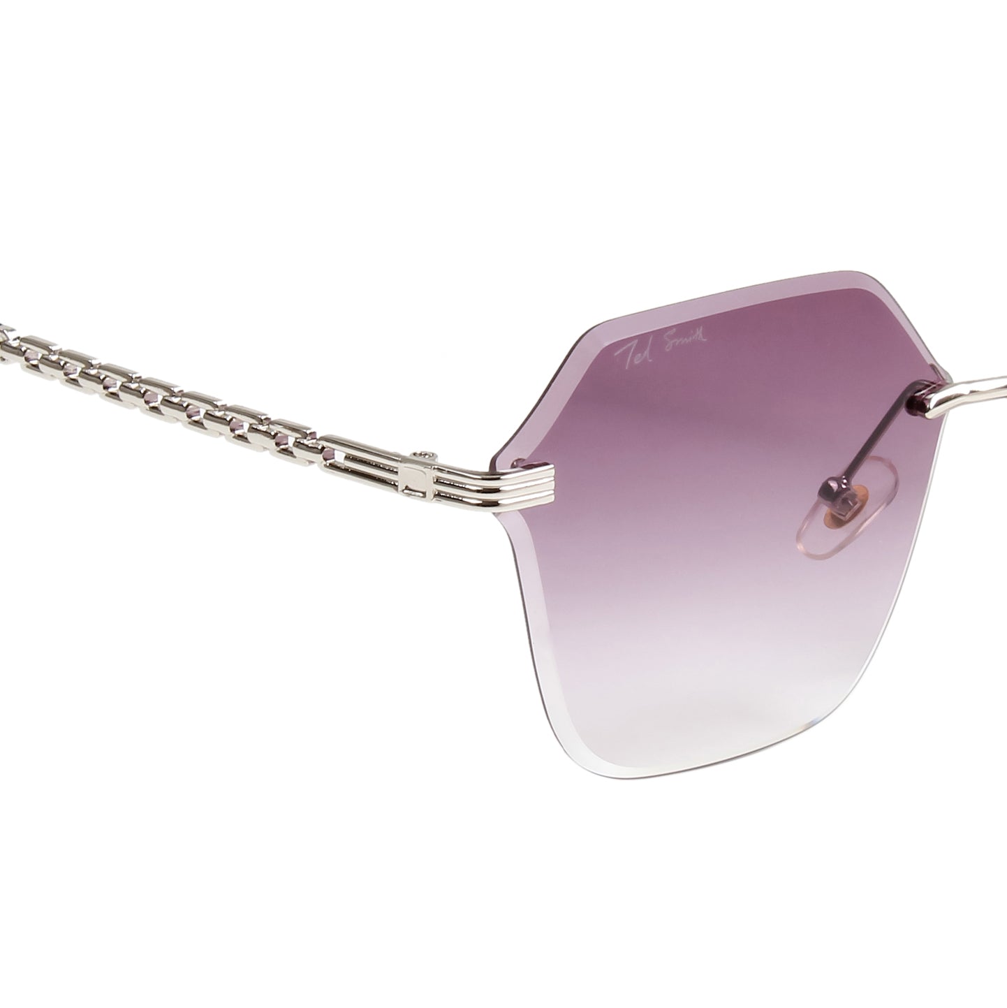 STELLA UNISEX SQUARE METAL SUNGLASSES BY TED SMITH (IN 3 COLORS)