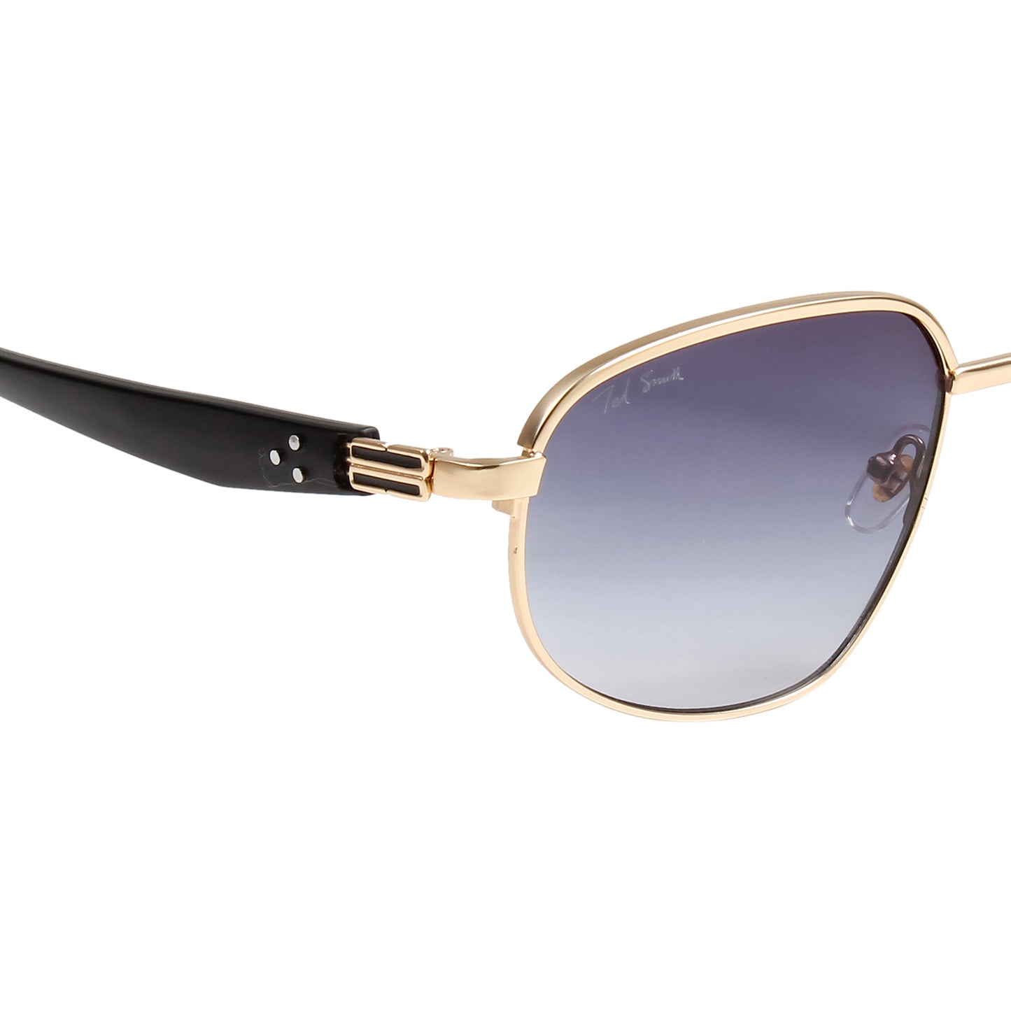 TREXY 2 UNISEX AVIATOR METAL SUNGLASSES BY TED SMITH (IN 4 COLORS)