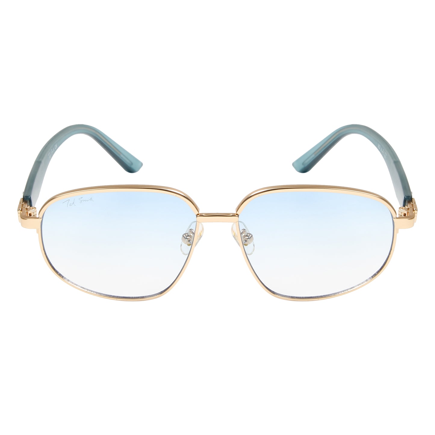 TREXY 2 UNISEX AVIATOR METAL SUNGLASSES BY TED SMITH (IN 4 COLORS)
