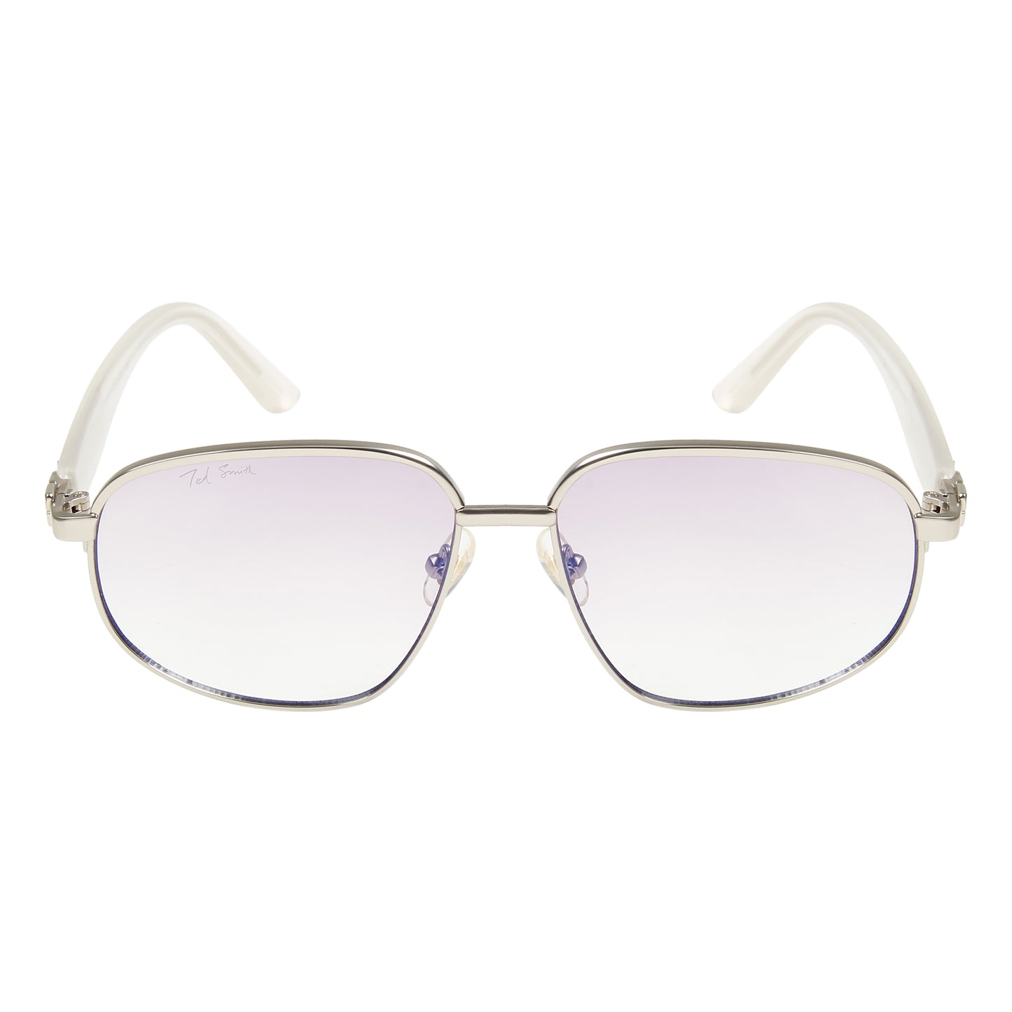 TREXY 2 UNISEX AVIATOR METAL SUNGLASSES BY TED SMITH (IN 4 COLORS)