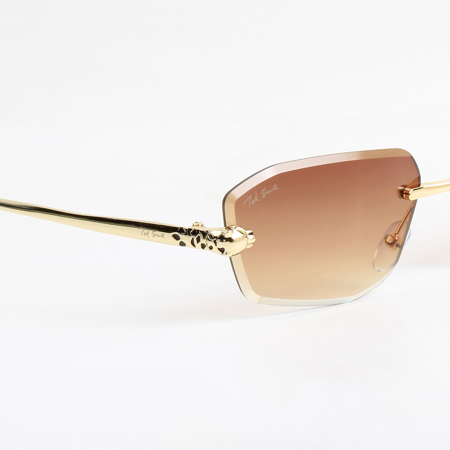 VALENCIA | DIAMOND CUT RIMLESS SUNGLASSES IN METAL (IN 4 COLOURS)
