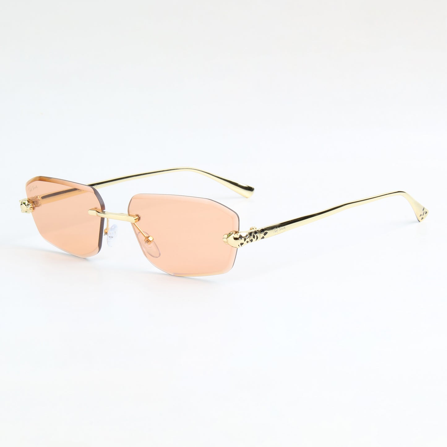 VALENCIA | DIAMOND CUT RIMLESS SUNGLASSES IN METAL (IN 4 COLOURS)