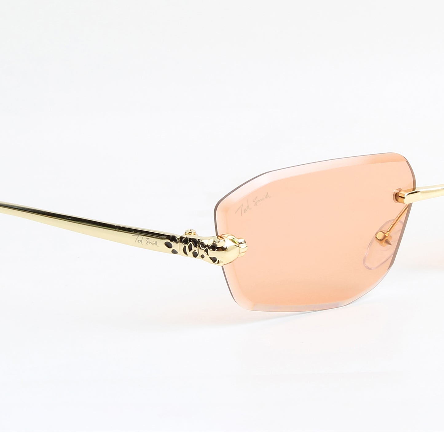 VALENCIA | DIAMOND CUT RIMLESS SUNGLASSES IN METAL (IN 4 COLOURS)