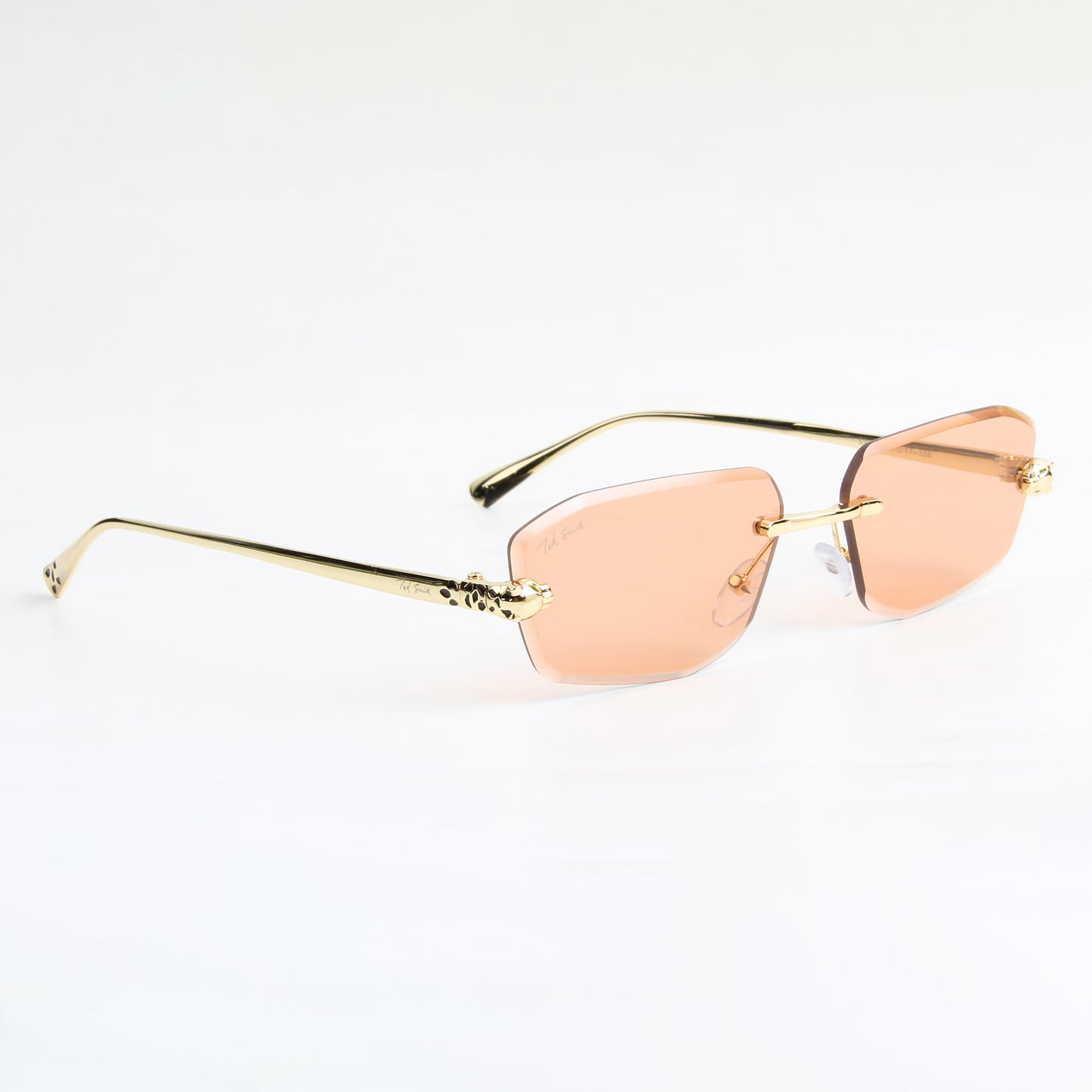 VALENCIA | DIAMOND CUT RIMLESS SUNGLASSES IN METAL (IN 4 COLOURS)