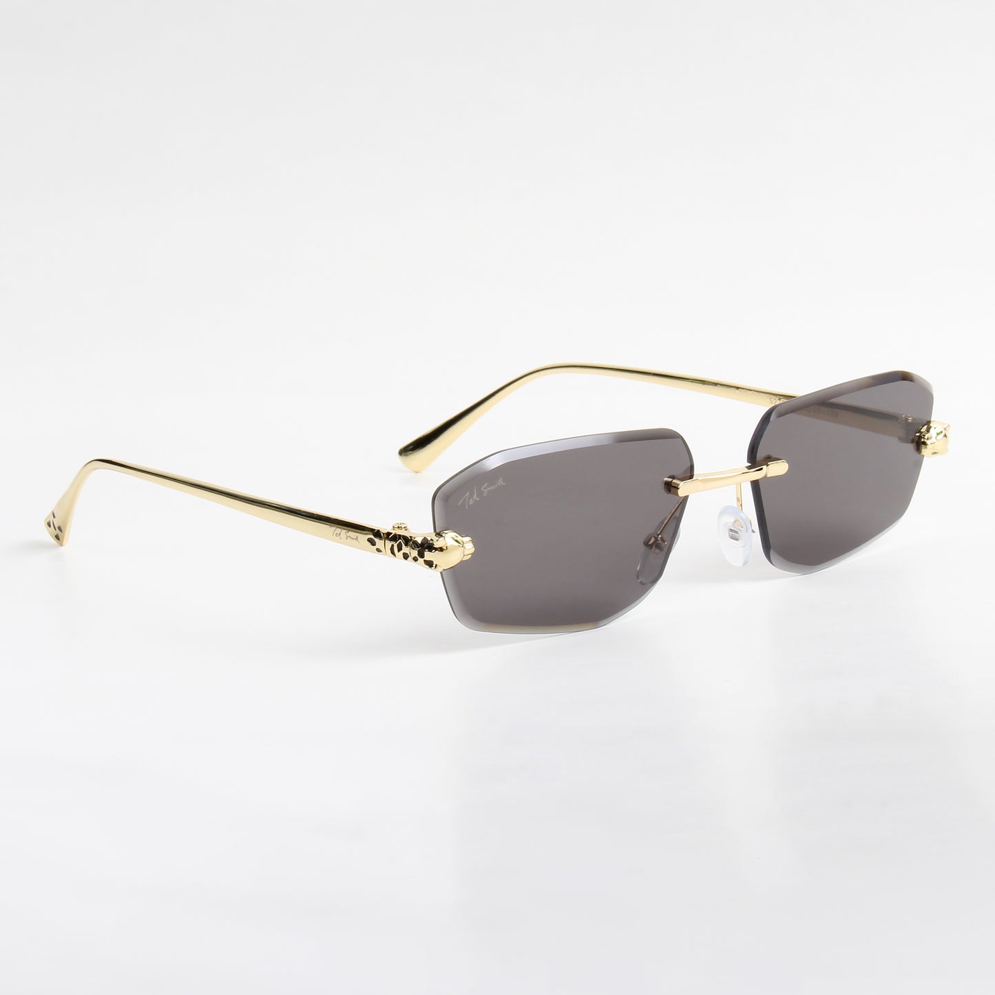 VALENCIA | DIAMOND CUT RIMLESS SUNGLASSES IN METAL (IN 4 COLOURS)