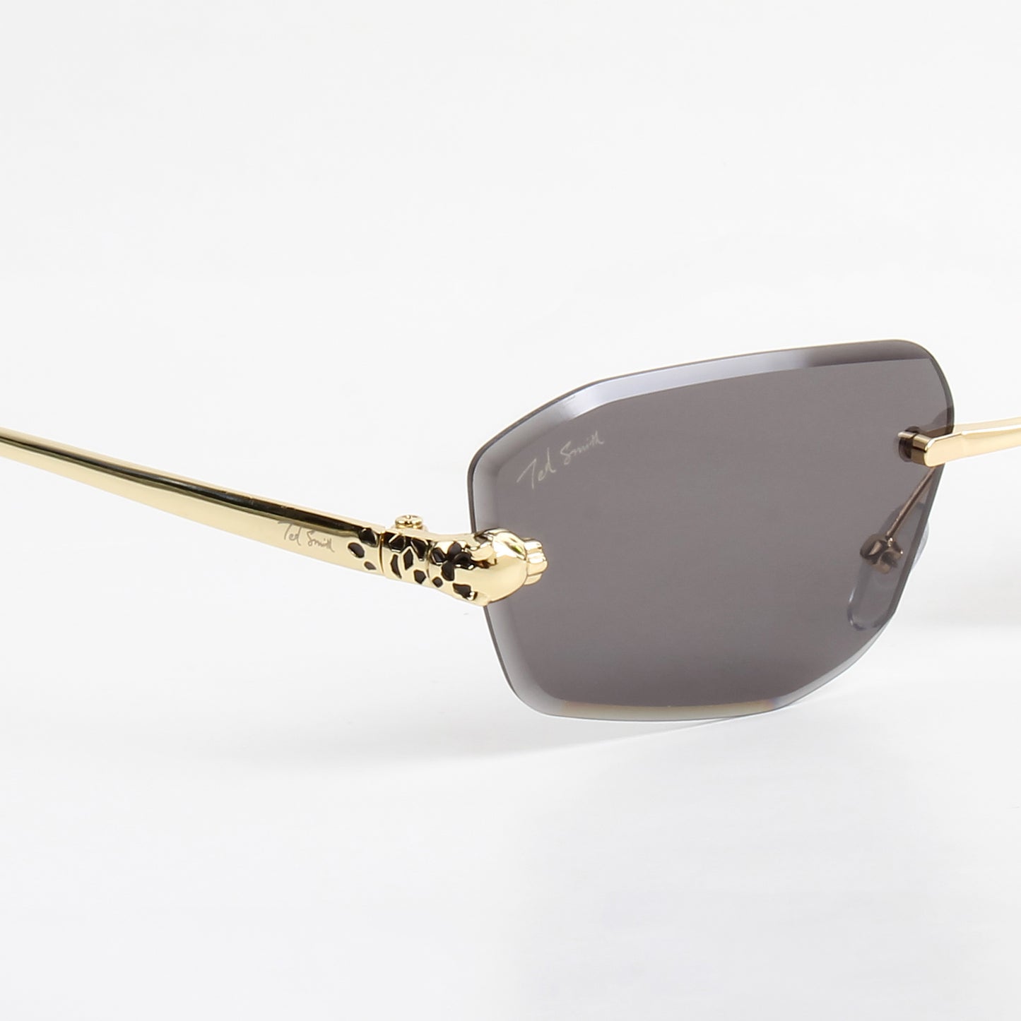 VALENCIA | DIAMOND CUT RIMLESS SUNGLASSES IN METAL (IN 4 COLOURS)