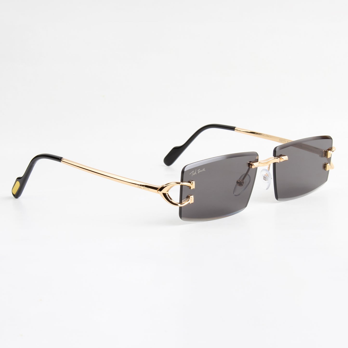 LUCENT | RIMLESS RECTANGLE SUNGLASSES IN METAL (IN 2 COLOURS)
